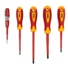 Juego de Destornilladores (5Pzs) Electricista (1.000V)
